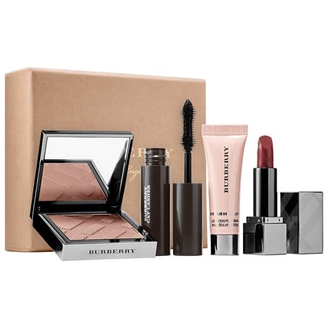 burberry gift set make up|burberry face towel gift set.